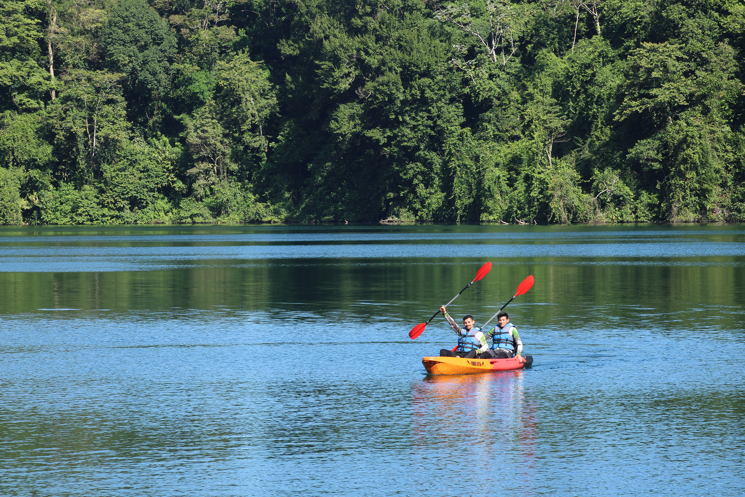 Kayak en Laguna de R&iacute;o Cuarto