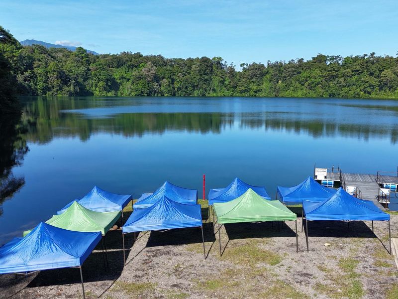 Alquiler de toldos en la Laguna R&iacute;o Cuarto